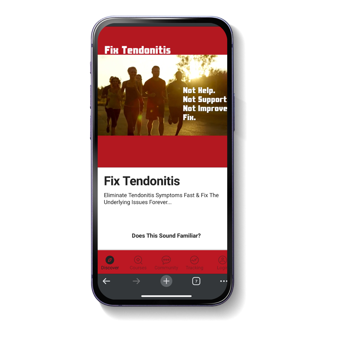 App Image Fix Tendonitis