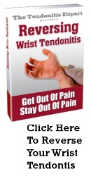 Reversing Wrist Tendonitis ebook cover