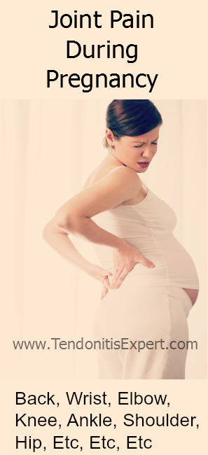 joint pain during pregnancy graphic