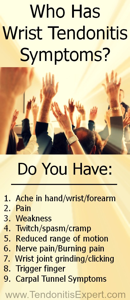 Who Has Wrist Tendonitis Symptoms