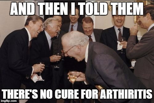 The arthritis medication scam