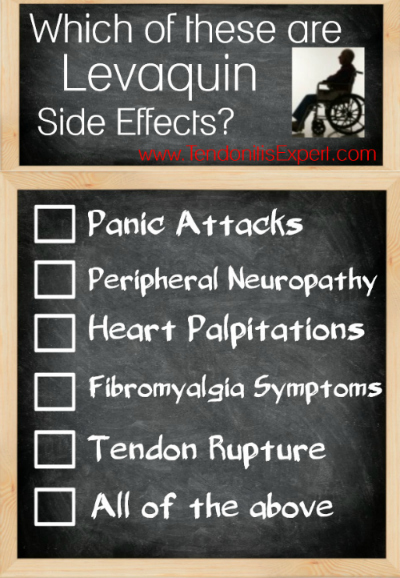 which of these are levaquin side effects?